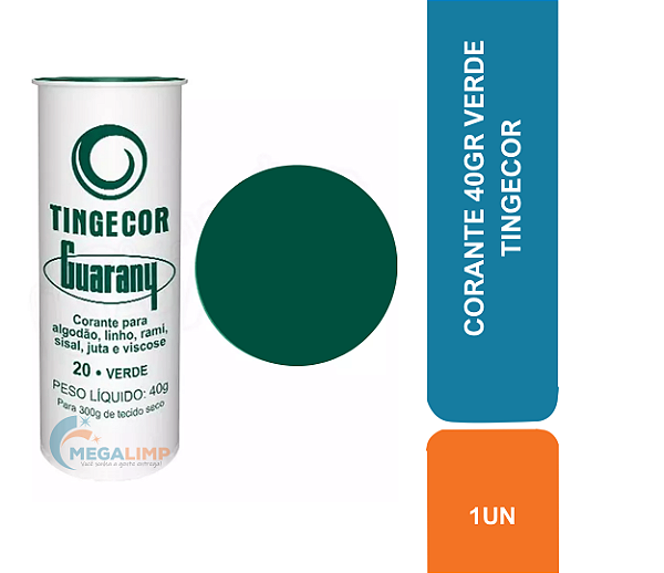 CORANTE 40GR VERDE TINGECOR