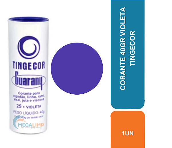 CORANTE 40GR VIOLETA TINGECOR