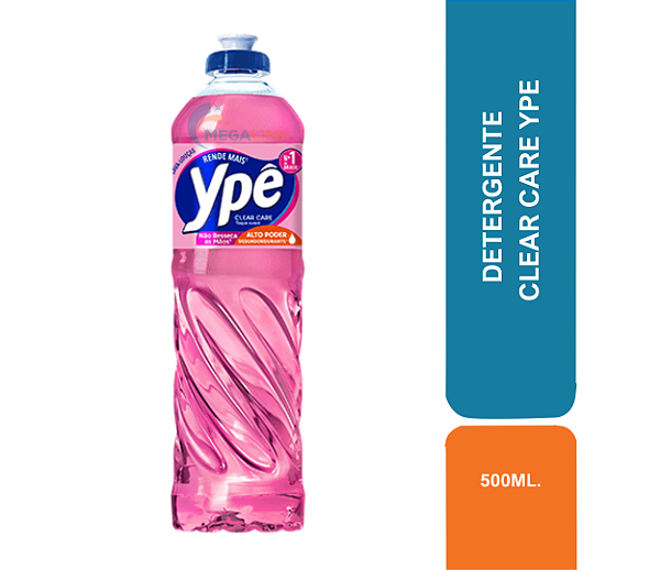 DETERGENTE 500ML CLEAR CARE YPE