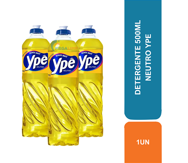 DETERGENTE 500ML NEUTRO YPE COD 80288