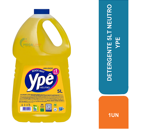DETERGENTE 5LT NEUTRO YPE