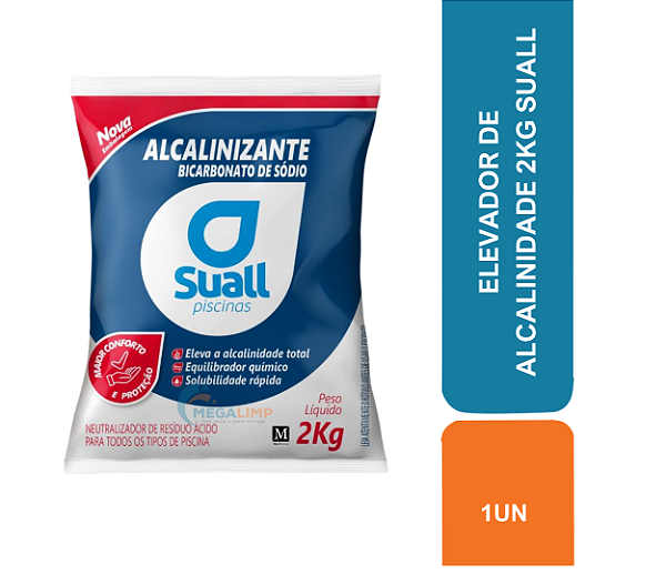 ELEVADOR DE ALCALINIDADE 2KG SUALL
