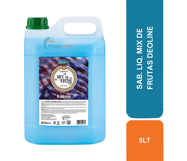 SAB. LIQ. 5LT MIX DE FRUTAS DEOLINE