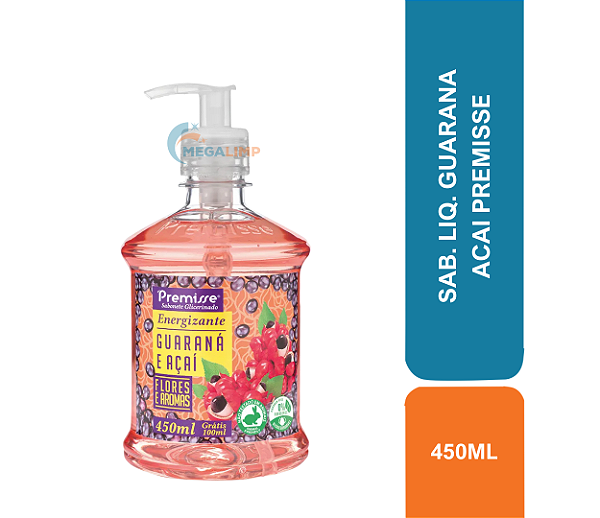 SAB. LIQ. 450ML GUARANA ACAI PREMISSE