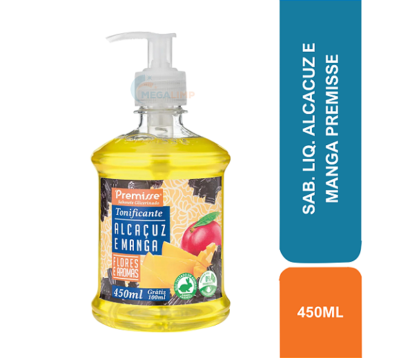 SAB. LIQ. 450ML ALCACUZ E MANGA PREMISSE