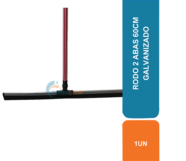 RODO 2 ABAS 60CM GALVANIZADO