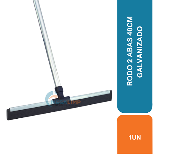 RODO 2 ABAS 40CM GALVANIZADO