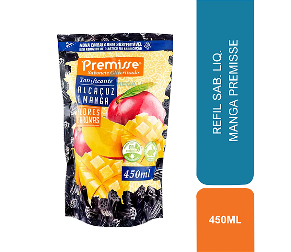 REFIL SAB. LIQ. 450ML MANGA PREMISSE