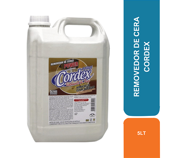 REMOVEDOR CERA 5LT CORDEX