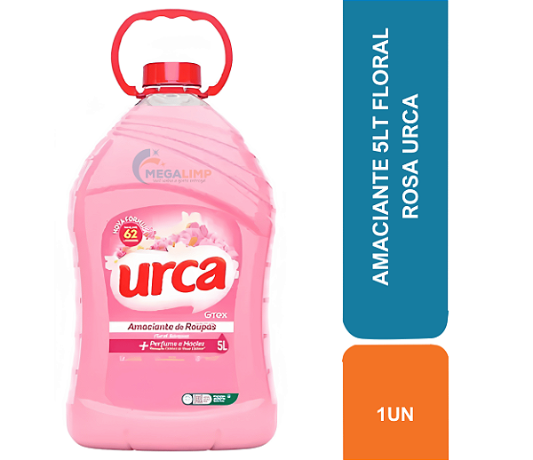 AMACIANTE 5LT FLORAL ROSA URCA