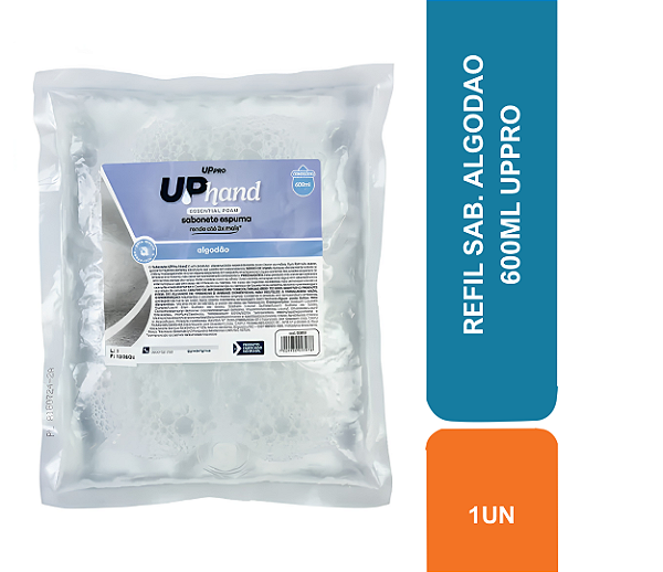 REFIL SAB. 600ML ALGODAO UPPRO