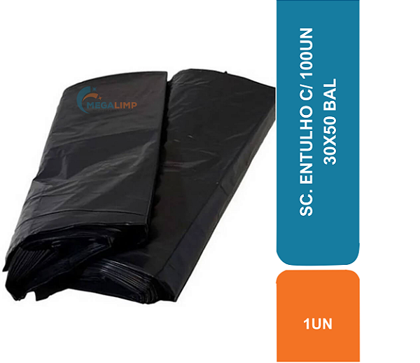 SC. ENTULHO C/ 100UN 30X50 BAL