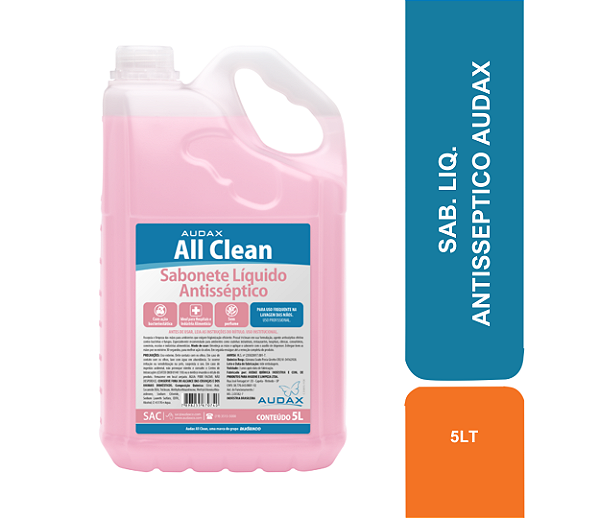 SAB. LIQ. 5LT ANTISSEPTICO AUDAX