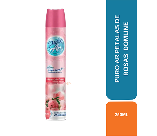 PURO AR PETALAS DE ROSAS 250ML DOMLINE