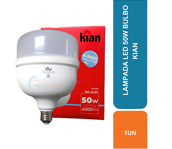 LAMPADA LED GLOBE 50W KIAN