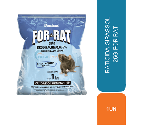 RATICIDA GIRASSOL 25G FOR RAT