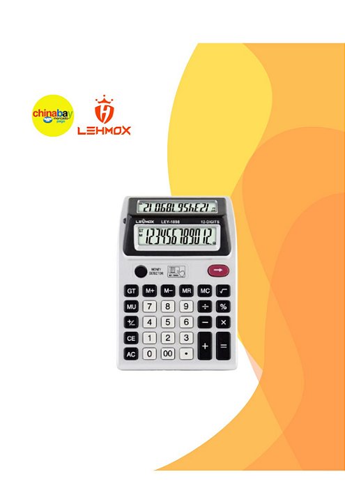 Calculadora Lehmox LEY-1898