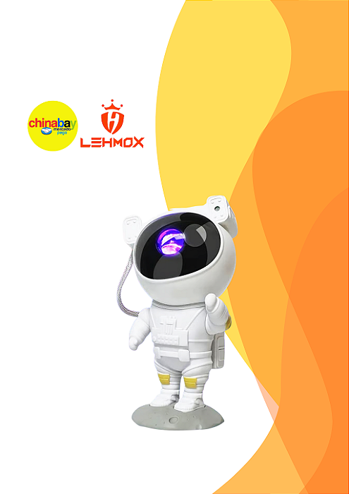Projetor Astronauta Lehmox LEY-1821