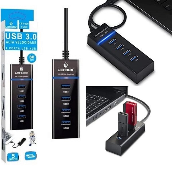 Porta USB Lehmox LEY-200