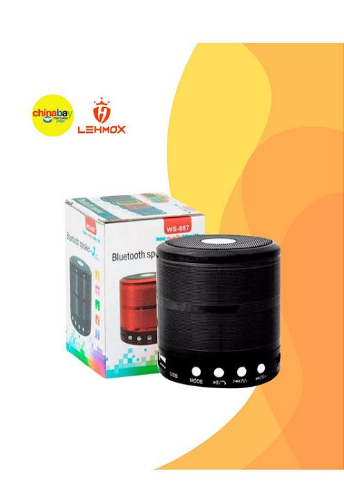 Caixa de Som Sem Fio Lehmox LES-887
