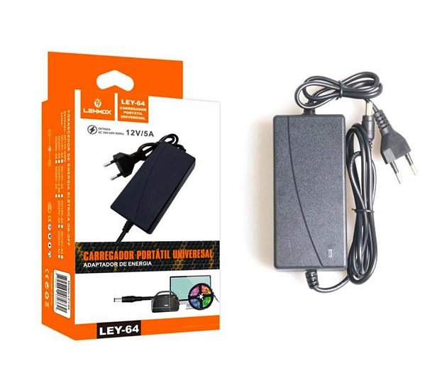 Fonte de Alimentação 12V Lehmox LEY-64