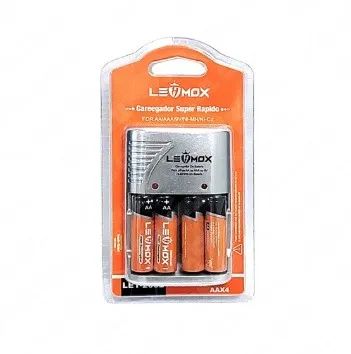 Kit Carregador de Pilhas Lehmox LEY-2053