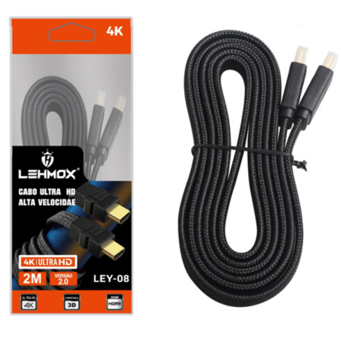 Cabo HDMI 2M Lehmox LEY-08