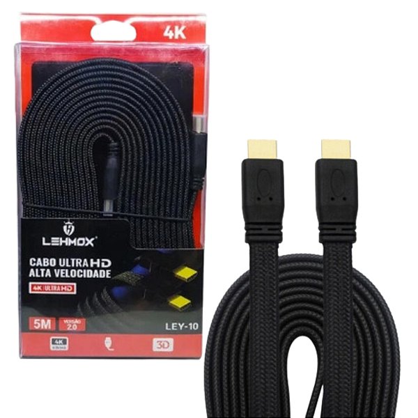 Cabo HDMI 5M Lehmox LEY-10