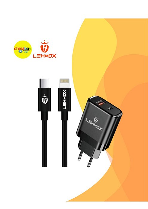 Carregador Rápido Lehmox LE-82 iOS