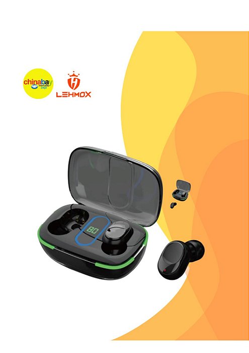 Fone de Ouvido Bluetooth Lehmox LEF-Y90