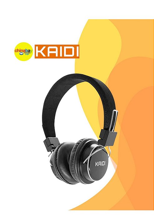 Fone Headset Bluetooth Kaidi KD-752
