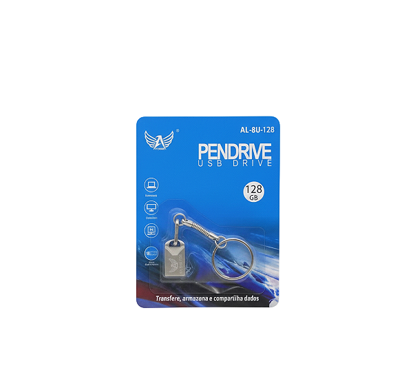 Pen Drive Altomex Al-8u-128 – 128GB, Máxima Capacidade e Velocidade