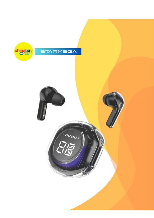 Fone de Ouvido Bluetooth Starmega ST-159A – Conforto e Qualidade de Som