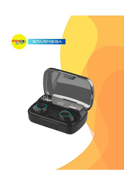 Fone de Ouvido Bluetooth Starmega ST-157 – Qualidade de Som e Conforto