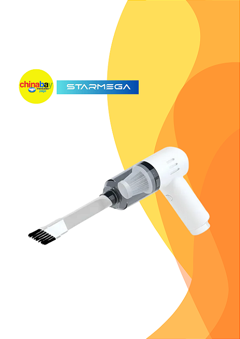 Mini Aspirador Starmega ST-291 – Potência e Silêncio em um Só Produto