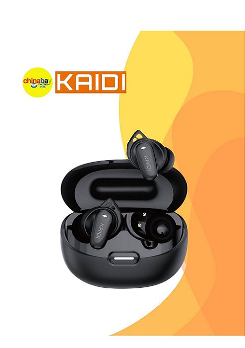 Fone de Ouvido Sem Fio Kaidi KD-7102 – Qualidade de Som e Liberdade TWS