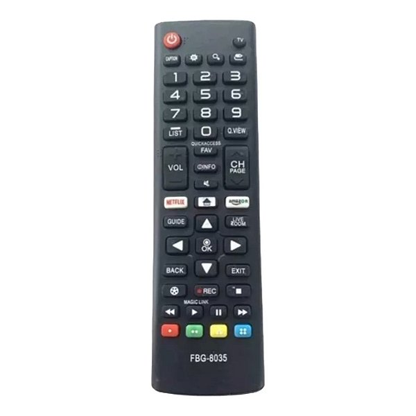 Controle Remoto FBG 8035 – Compatível com TVs LG
