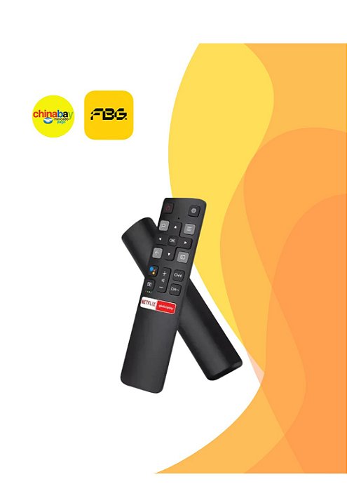 Controle FBG 9062 – Perfeito para sua Smart TV TCL