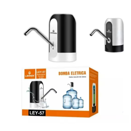 Bomba Elétrica Lehmox LEY-57 Recarregável USB – Praticidade e Economia