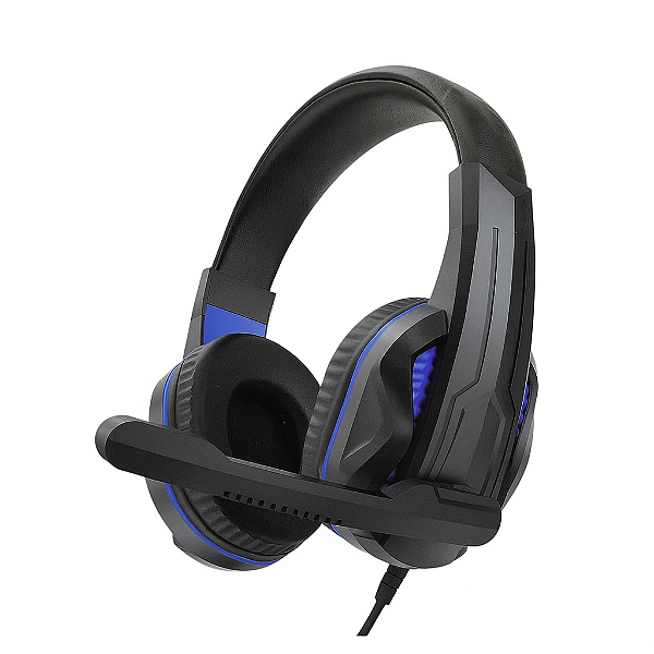 Headset Lehmox LEF-1211 com Microfone – Conexão Auxiliar P2 3.5mm | Ideal para PC, Celular, PS4, Xbox | Cor Sortida
