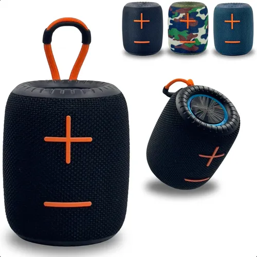 Caixa de Som Bluetooth Altomex AL-8381 | Compacta, Potente e Resistente IPX7 | Cor Sortida