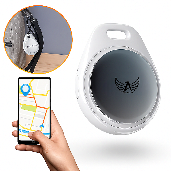 Localizador Tag Mini Rastreador Anti-perda Compatível Iphone Branco