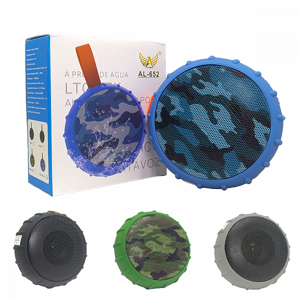 Caixa de som bluetooth Altomex al-652 Sortidas