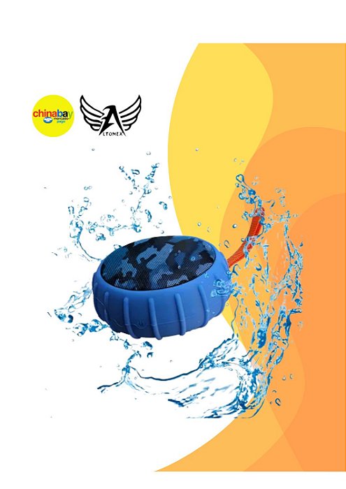 Caixa de som bluetooth Altomex al-652 Sortidas
