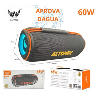 Caixa de som bluetooth altomex Rbg 60w waterproo al-9999