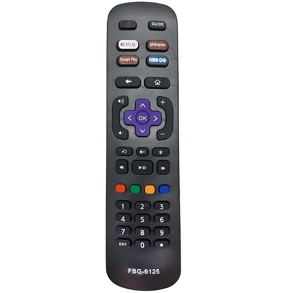 Controle Remoto Compatível Tv Philco Roku Smart Fbg-9125