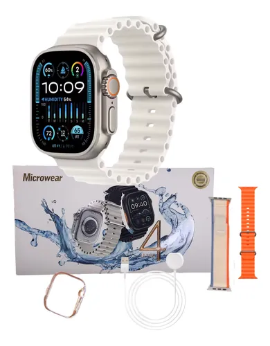 Smartwatch Ultra 4 Benedo 49mm Dourado/ Acompanha case e pelicula