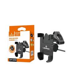 Suporte De Celular Para Moto Com Carregador Usb Preto