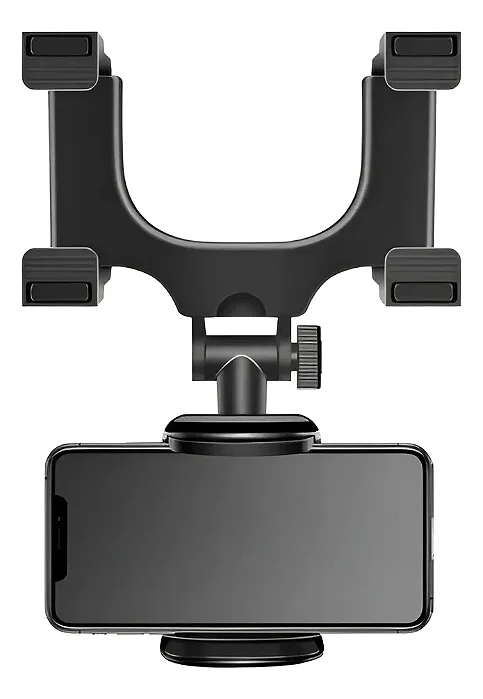 Suporte Veicular Celular Retrovisor Universal Lehmox Preto