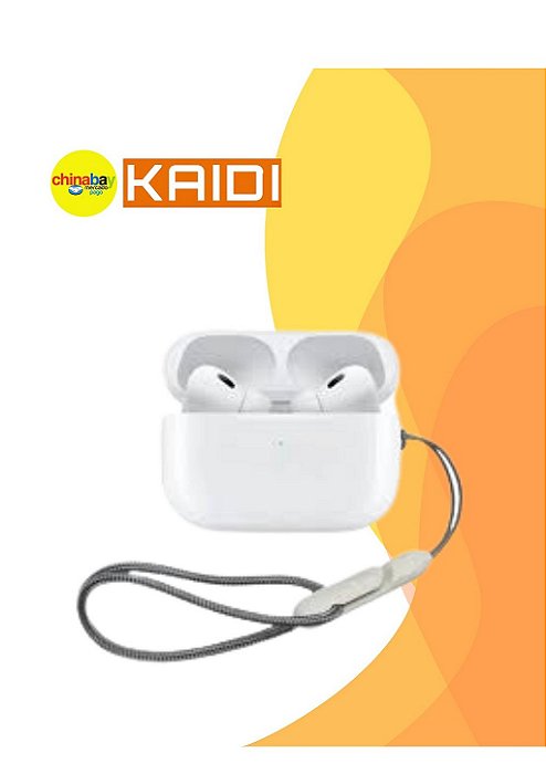 Fone de Ouvido Tws Branco Kaidi KNC-5603